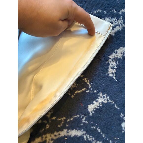 Vintage Colin Stuart Leather Knee High Zipper Ivory Boots Sz. 7 - Picture 2 of 9